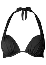Load image into Gallery viewer, Marilyn Push-Up Bikini Top - Black Beauty
